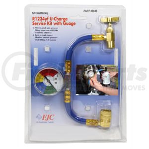 FJC, Inc. 6846 U-Charge Hose with Gauge