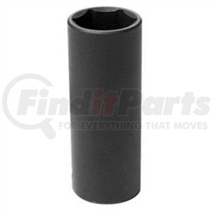 Grey Pneumatic 2019MDT Socket 1/2" Drive x 19mm Hex Size, 3.07" Length, Extra-Thin Wall Wheel Service Impact Socket