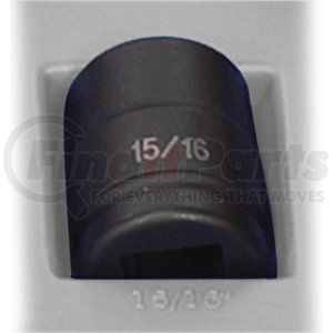 Grey Pneumatic 3030R Socket 3/4" Drive x 15/16" Hex Size, 2.05mm Length, Impact Socket, Type I Shape