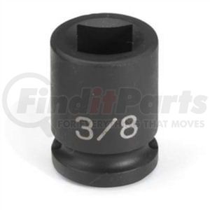 Grey Pneumatic 1010FP Socket 3/8" Drive x 5/16" Female Size, 4-Point, 0.98" Length, Pipe Plug Socket
