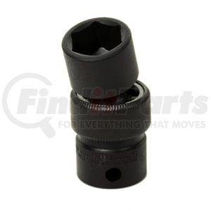 Grey Pneumatic 1018U Socket 3/8" Drive x 9/16” Hex Size, SAE, 2.09mm Length, Universal Impact Socket