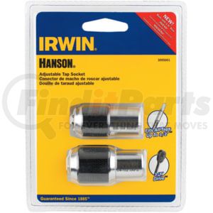 Hanson 3095001 Tap and Die Set 2-Piece Tap Adaptor Set 2 Sizes for Taps No. 0 to 1/2", Tap Adaptors