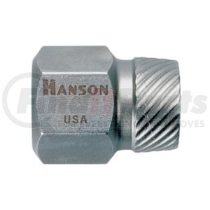 Hanson 53210 Screw Extractor 522/532 Series 1/2" Hex Size x 3/4" Bolt Dia. Multi-Spline Screw Extractor