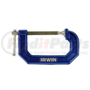 Hanson 225106 Safety Tool Clamp Quick-Grip C-Clamp with 6" Clamp Capacity and 3-1/2" Throath Depth