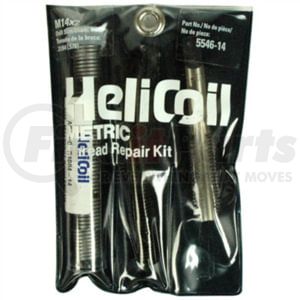 Heli-Coil 5546-16 Thread Repair Tool Set Metric Thread Repair Kit, M16 x 2 x 24 mm, with 6 Inserts, 21/32" Drill Size
