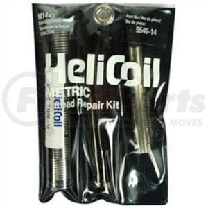 Heli-Coil 5546-14 Socket Set Thread Repair Kit - M14x2, with Tap, Installation Tool, 6 Inserts, 37/64" Drill Bit