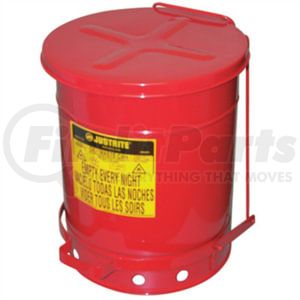 Justrite 09300 10gl OWC w/lever