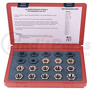 Lang 2599 Thread Repair Tool Master Spindle Rethreader Die Set