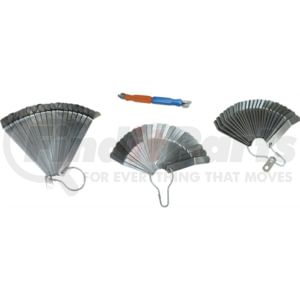 Lang 3079 Multi-Purpose Gauge Master Feeler Gauge Set for H.D. Truck Valve Adj.