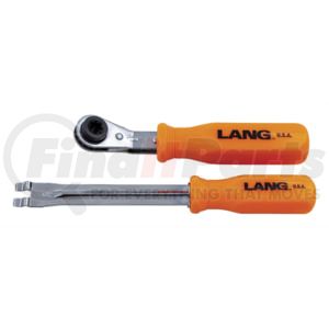 Lang 4651 Air Brake Slack Adjuster Tool Set Air Brake Slack Adjuster Tool Set - with Fork-End Tool and Wrench