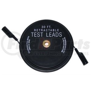 Lang 1130 30 ft. Retractable Test Leads with 18 Gauge Copper, Insulated Alligator Clip