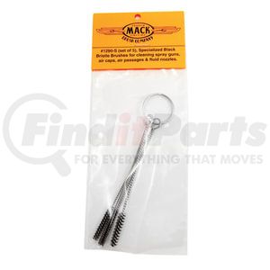 Mack Brush 1290-S Parts Cleaning Brush 5-Piece Spray Gun and Air Brush Cleaning Brush Set
