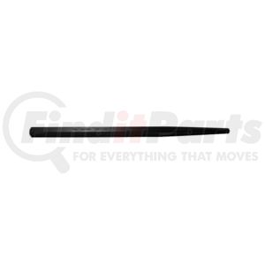 Mayhew Tools 22024 Hand Punch 1/2" Point Extra Long Line Up Punch 18" Total Length Hex Alloy Steel Tapered Tool