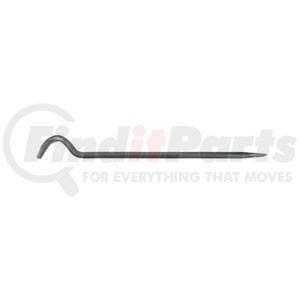 Mayhew Tools 41280 Pry Bar 18" Die Separating Bar Hex Alloy Steel Industrial Tool with Gooseneck Chisel Tip