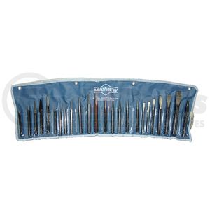 Mayhew Tools 61050 Chisel 24 Pc. Punch and Chisel Set