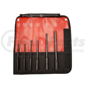 Mayhew Tools 66261 Air Hammer Punch 6 Piece Pilot Punch Kit, Metric