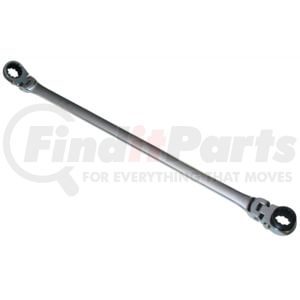 Mountain ex-pffgbxz17192 11/16" x 3/4" Double Box Flexible Reversible Ratcheting Wrench