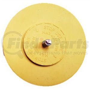 Mountain 246EP Pinstripe Removal Air Tool Eraser Pad 4" Eraser Pad, Vanilla Scented, 4000 Max. RPM, Molded with Logo