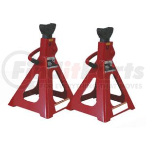 American Forge & Foundry 3312C Jack Stand 12 Ton Ratchet Style Safety Stands with Double-Lock Technology and Foot Pads