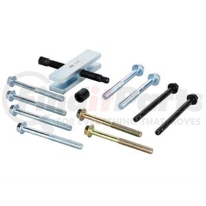 OTC Tools & Equipment 7245 Steering Wheel Puller Steering Wheel Puller - 5 Pairs Cap Screws, Swivel Forcing Screw, Bar 4 in.