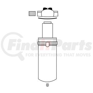 Reading Technologies (RTI) 4P-060 Multi-Purpose Hardware Engine Oil Filter - 1st-Stage Replacement Element, 60 SCFM, 1