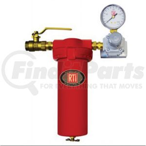 Reading Technologies (RTI) 7000B Air Tool Hose Stealth Series 1-Stage Air Tool Saver, 1/2" NPT Inlet, 1/4" NPT Outlet, 60