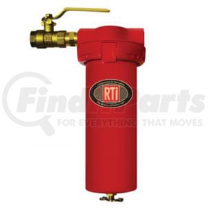 Reading Technologies (RTI) 6900B Air Tool Hose Stealth Series 1-Stage Air Tool Saver, 1/2" NPT Inlet/Outlet, 60 scfm Max, 1
