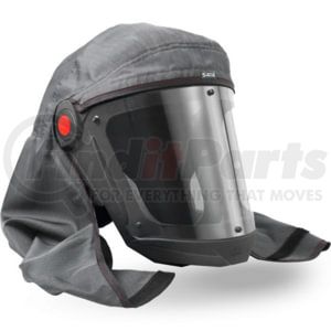 SATA 1005603 Respirator Hood Air Vision 5000 Air Respirator Hood with Air Regulator, Ergonomic, Adjustable Fit