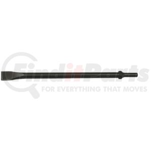 SG Tool Aid 91900 Chisel 10-1/2" Extra Long Flat Chisel with 0.401" Parker Shank Pneumatic Chisel