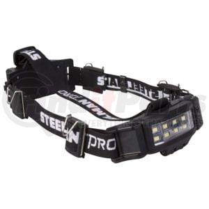 Steelman 78834 Headlight Slim Profile Rechargeable LED 250-Lumen Motion Activated Headlamp