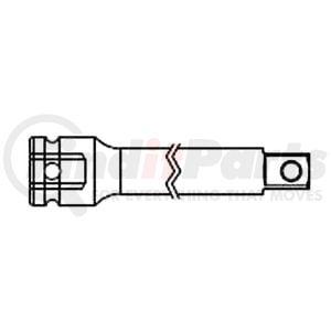 Sunex Tools 2536T 1/2" Drive, 36" Extension for Transmissions 1/2" Female x 3/8" Male
