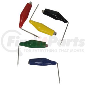 Thexton 490-90 Diagnostic Test Probe 90 Degree Electrical Back Probe Kit Includes 20 Pin-type Back Probes in 5 Colors