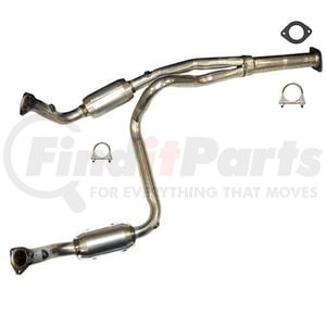 Eastern Convertors 50369 Catalytic Converter Federal / EPA Direct-Fit Converter Assembly