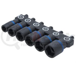 Titan 15223 Nut Driver 6 Pc. Metric Power Nut Driver Set Ideal for Professional Hand Tools Use Durable
