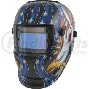 Titan 41265 Welding Helmet Solar Powered Auto Darkening Welding He Helmet Ideal for Professional Use