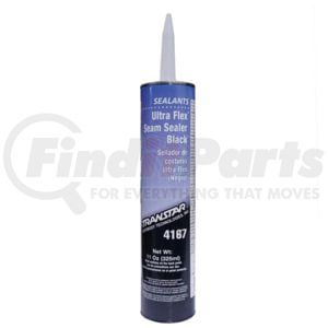 Transtar 4167 Seam Sealer 11 oz Cartridge Ultra Flex Black Rapid Cure Brushable Seam Sealer
