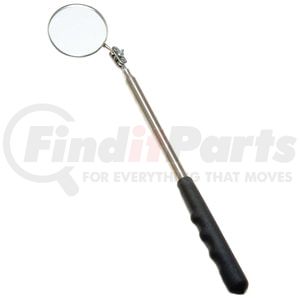 Ullman Devices HTC-2LM Inspection Mirror Round 2-3/8 Inch Telescoping LED Lighted Magnifying Inspection Mirror