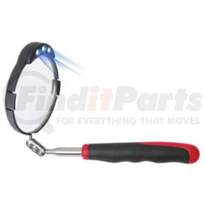 Ullman Devices HTS-2LT Inspection Mirror Rectangular 2-1/4 x 3-1/2 Inch Telescoping LED Lighted Inspection Mirror