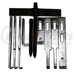 V8 Hand Tools 4210 Gear Puller 4-Pieces Straight Bar Puller Set, 10-Ton Capacity, 2-Way Crossarm