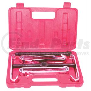 V8 Hand Tools 4205 Gear Puller 7-Pieces Straight Bar Puller Set, 5-Ton Capacity, Chrome Plated