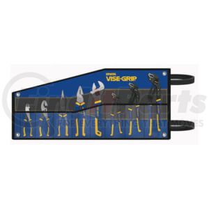 Vise Grip 2078712 8 Piece GrooveLock/ProPliers Kit Bag Set