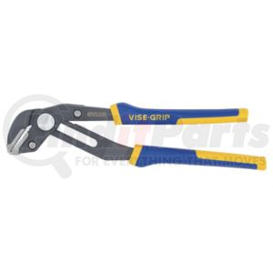 Vise Grip 4935096 Pliers 10" Straight Jaw GrooveLock Pliers, 2-1/4" Jaw Capacity, ProTouch Grips