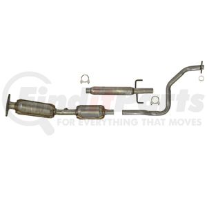 Eastern Convertors 40712 Catalytic Converter Federal / EPA Direct-Fit Converter Assembly