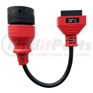 Autel CAT14 Diagnostic Scan Tool 14-Pin Off-Highway Vehicle Diagnostic Adapter for Caterpillar Engines