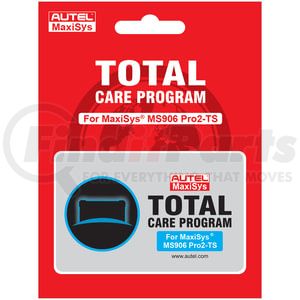 Autel MS906P2TS1YR Diagnostic Software Total Care Program (TCP) 1-Year Warranty and Software Update for MS906PRO2-TS