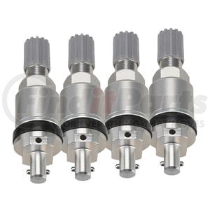 Autel MXSENSORMVK Tire Pressure Monitoring System (TPMS) Programmable Sensor Valve Kit 4 Pk MX-Sensor Metal Valve