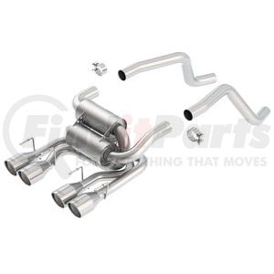 Borla 11744 Exhaust System Kit Axle-Back Exhaust System - S-Type