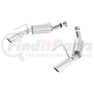 Borla 11806 Exhaust System Kit Axle-Back Exhaust System - ATAK