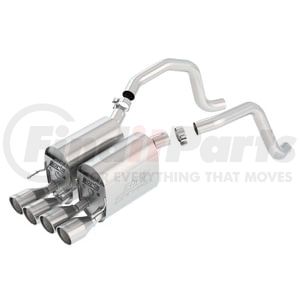 Borla 11815 Exhaust System Kit Axle-Back Exhaust System - S-Type ll