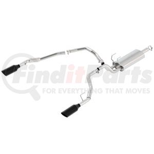 Borla 140307BC Exhaust System Kit Cat-Back Exhaust System - S-Type